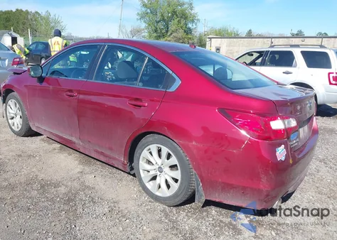 2015 Subaru Legacy 2.5I Premium z USA, uszkodzony, nr VIN 4S3BNAC6XF3051836